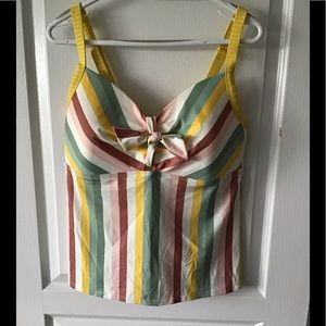 Plus Size Additionelle Tankini Top NWT